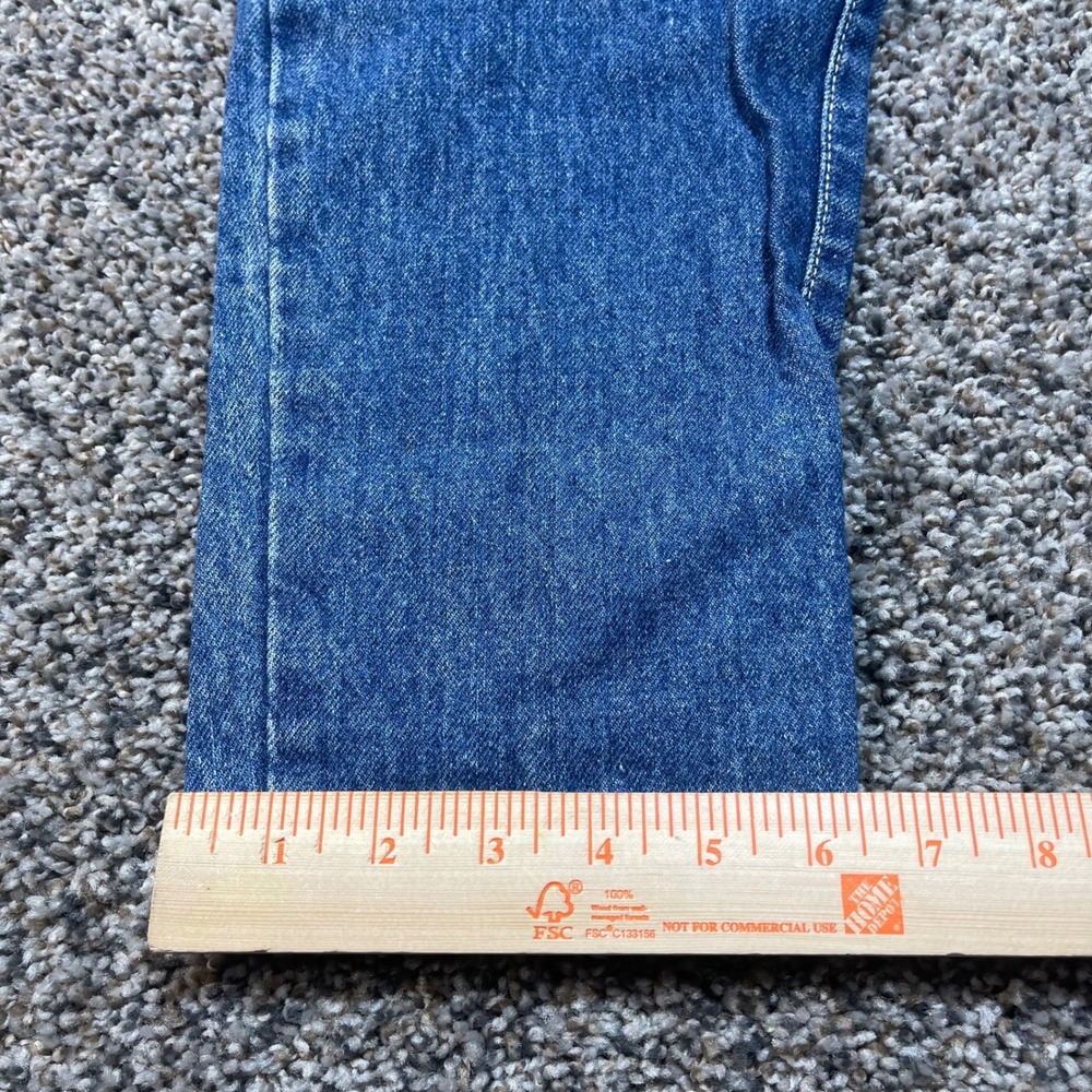 Vintage‎ Levi's Women's 22x27 Jeans USA Made High Rise Straight Denim 90s - Picture 8 of 10
